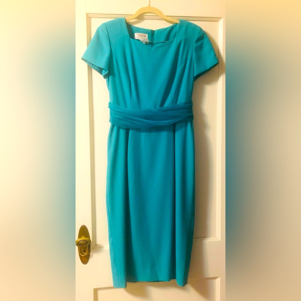 Talbots Petites Formal Column Dress